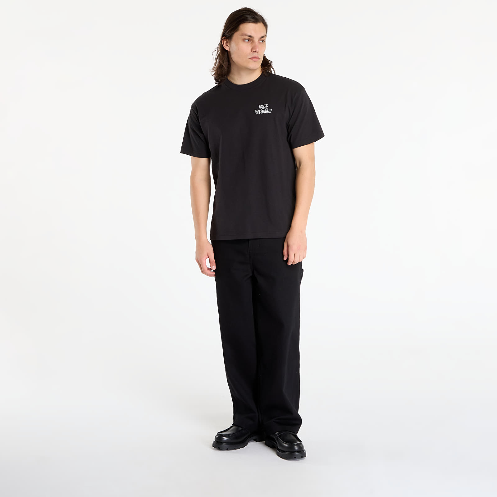 Vīriešu T-krekli Vans Stomper Loose Fit SS Tee Black