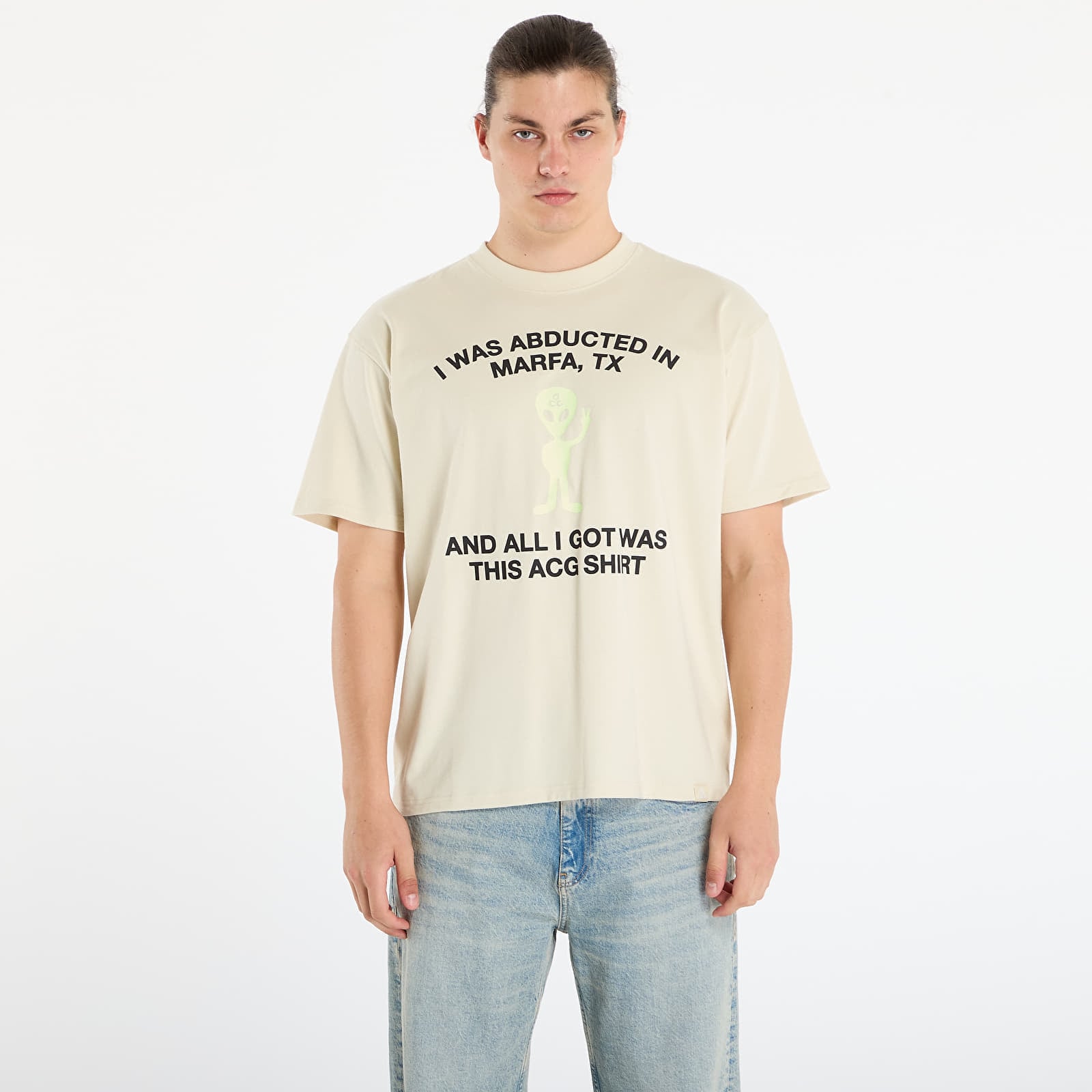 Tricou Nike ACG Mens T-Shirt Lt Khaki XS