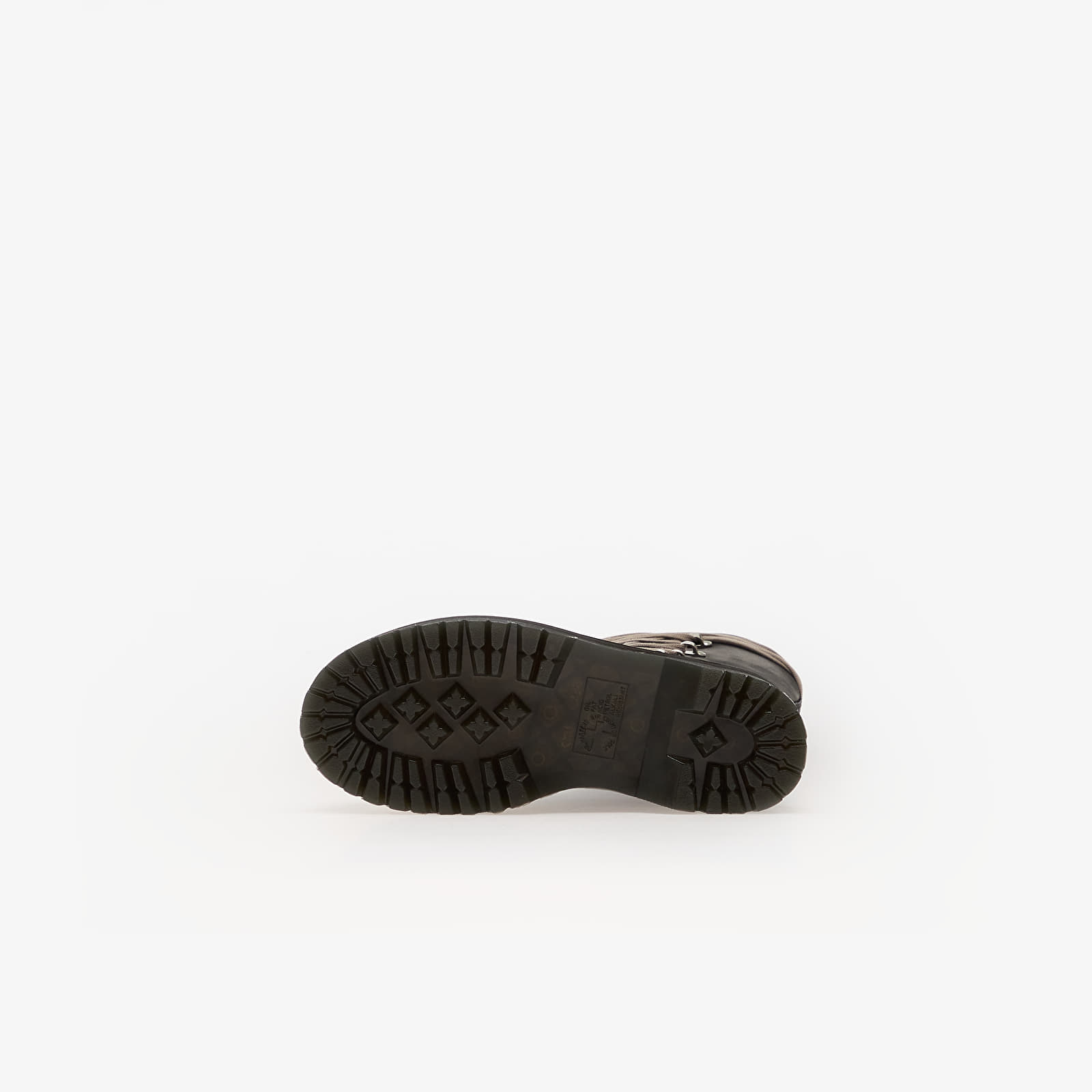 Sko til mænd Rick Owens x Dr. Martens Leather Boots - 1B60 Quad Sole Pentalace Boot Black