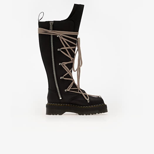Men's shoes Rick Owens x Dr. Martens Leather Boots - 1B60 Quad