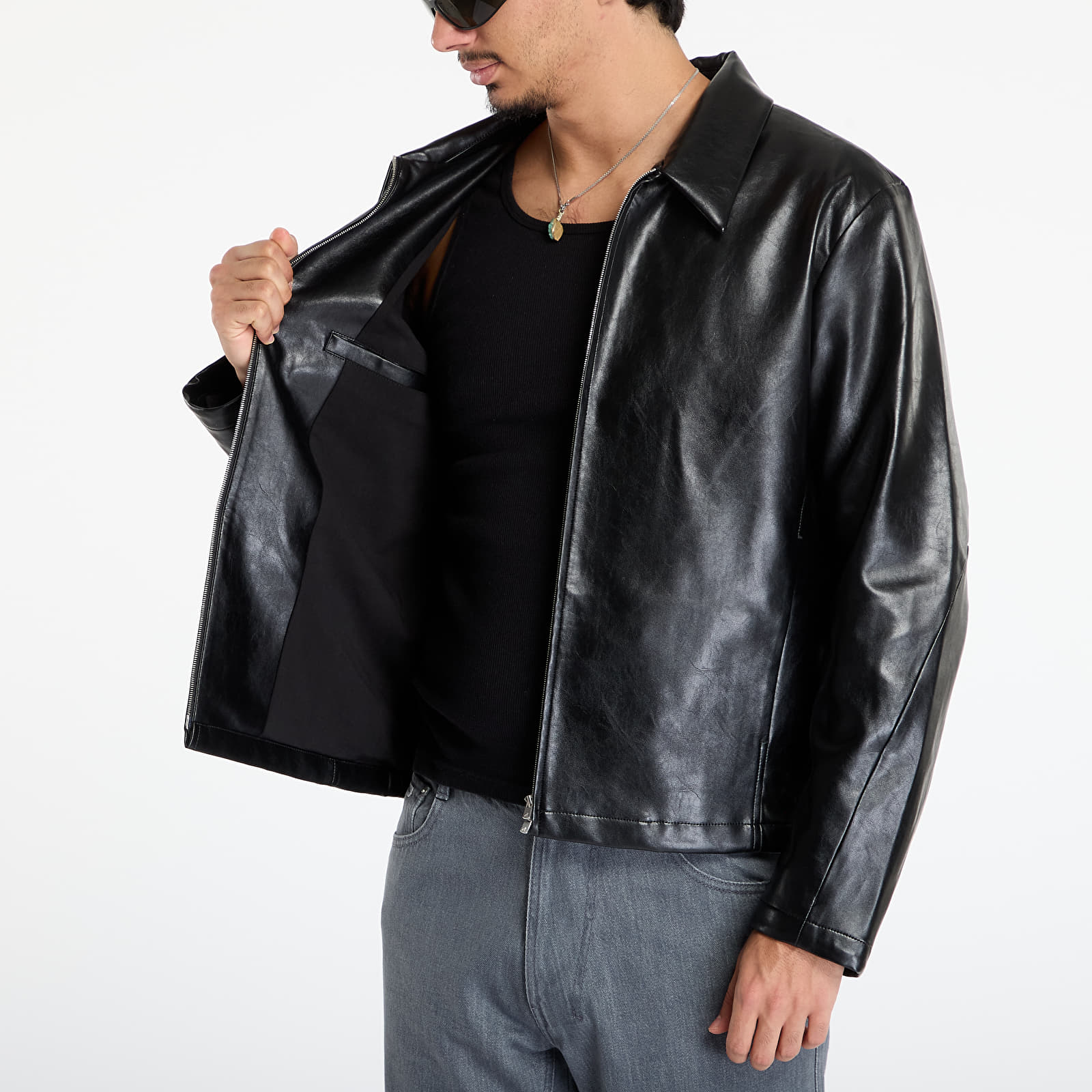 Jackor Post Archive Faction (PAF) Cabaret Jacket Metallic Black