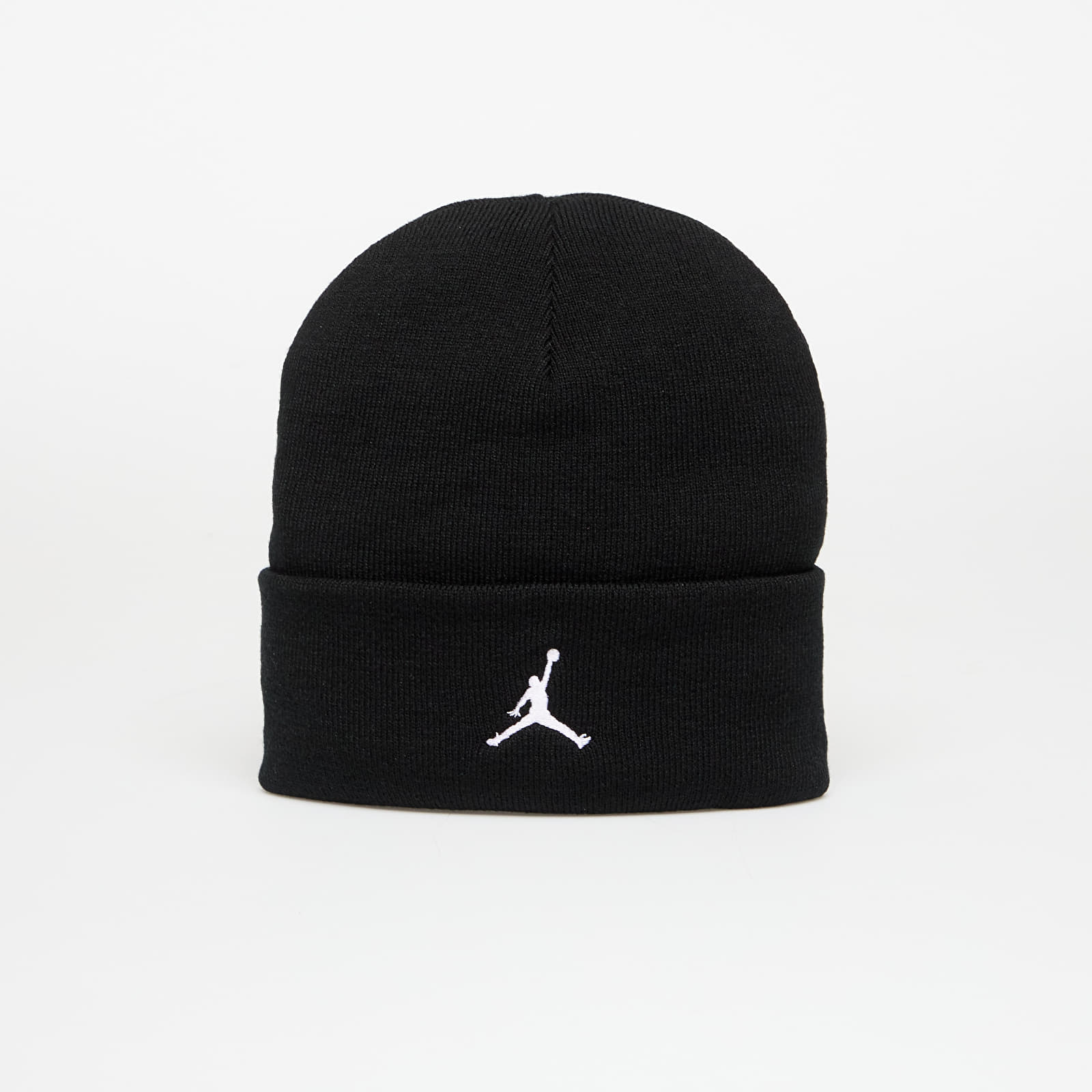 Hatte Jordan Peak Satin-Lined Beanie Black/ White