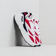 Men s shoes Fila Venom Low White Fila Navy Fila Red Footshop