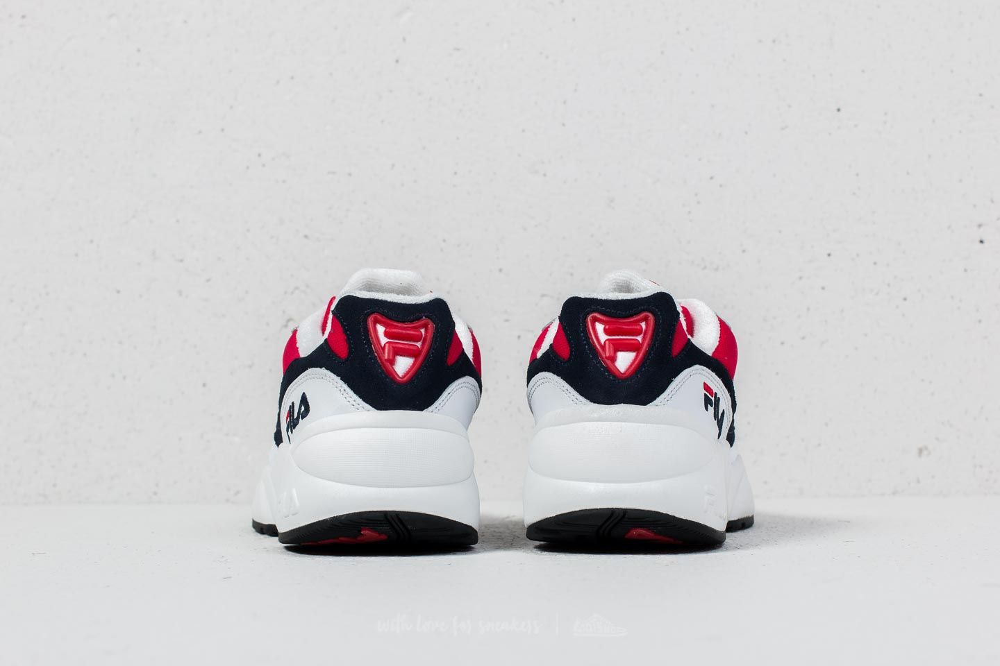Fila venom white red discount