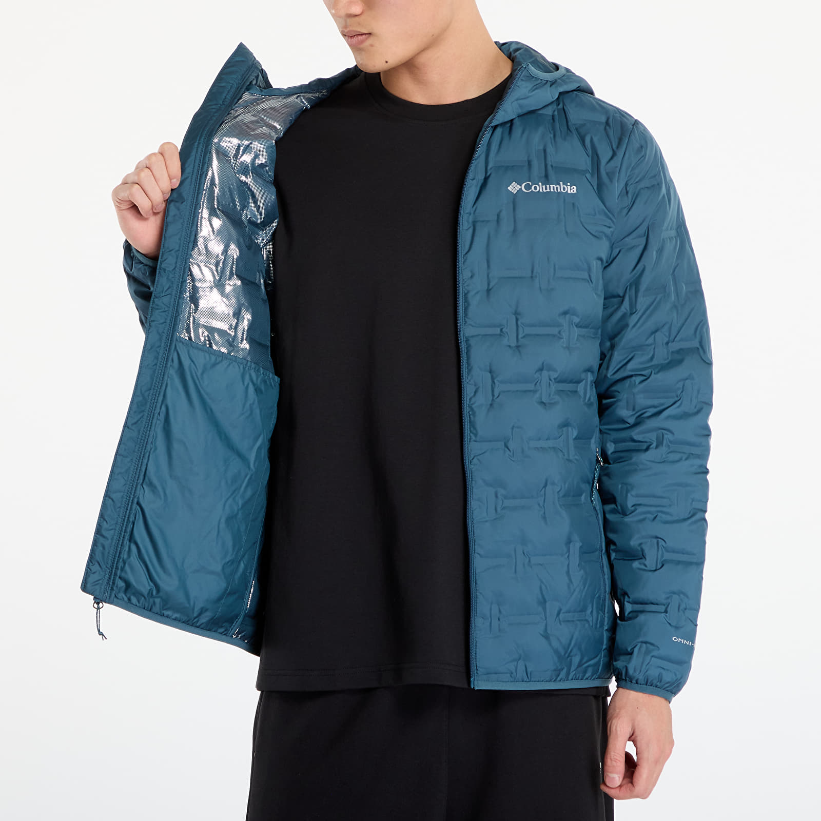 Jackets Columbia Delta Ridge™ II Down Hooded Jacket Everblue