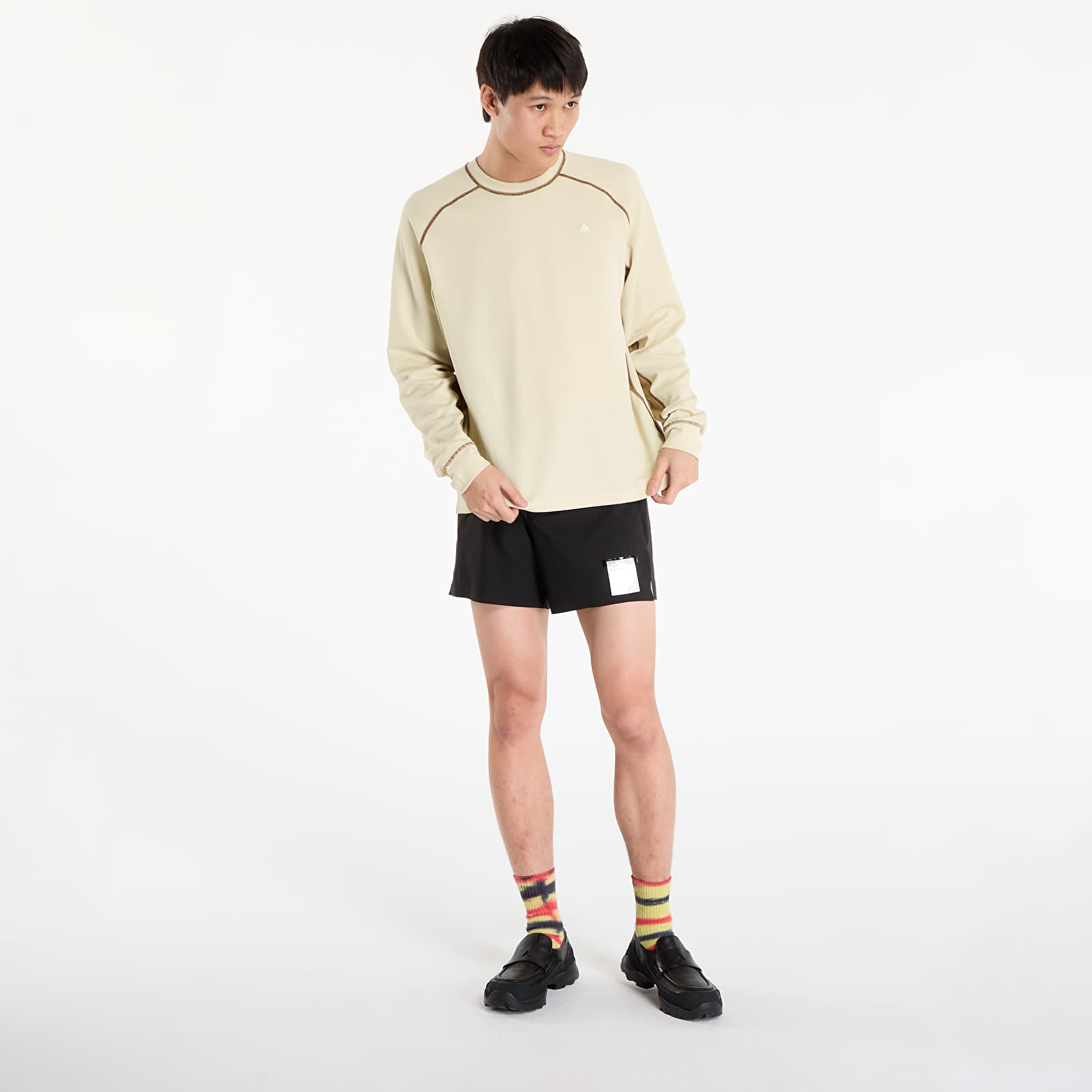 Koszulki Nike ACG "Chinati" Men's Dri-FIT ADV Longsleeve Top Lt Khaki/ Parachute Beige/ Summit White