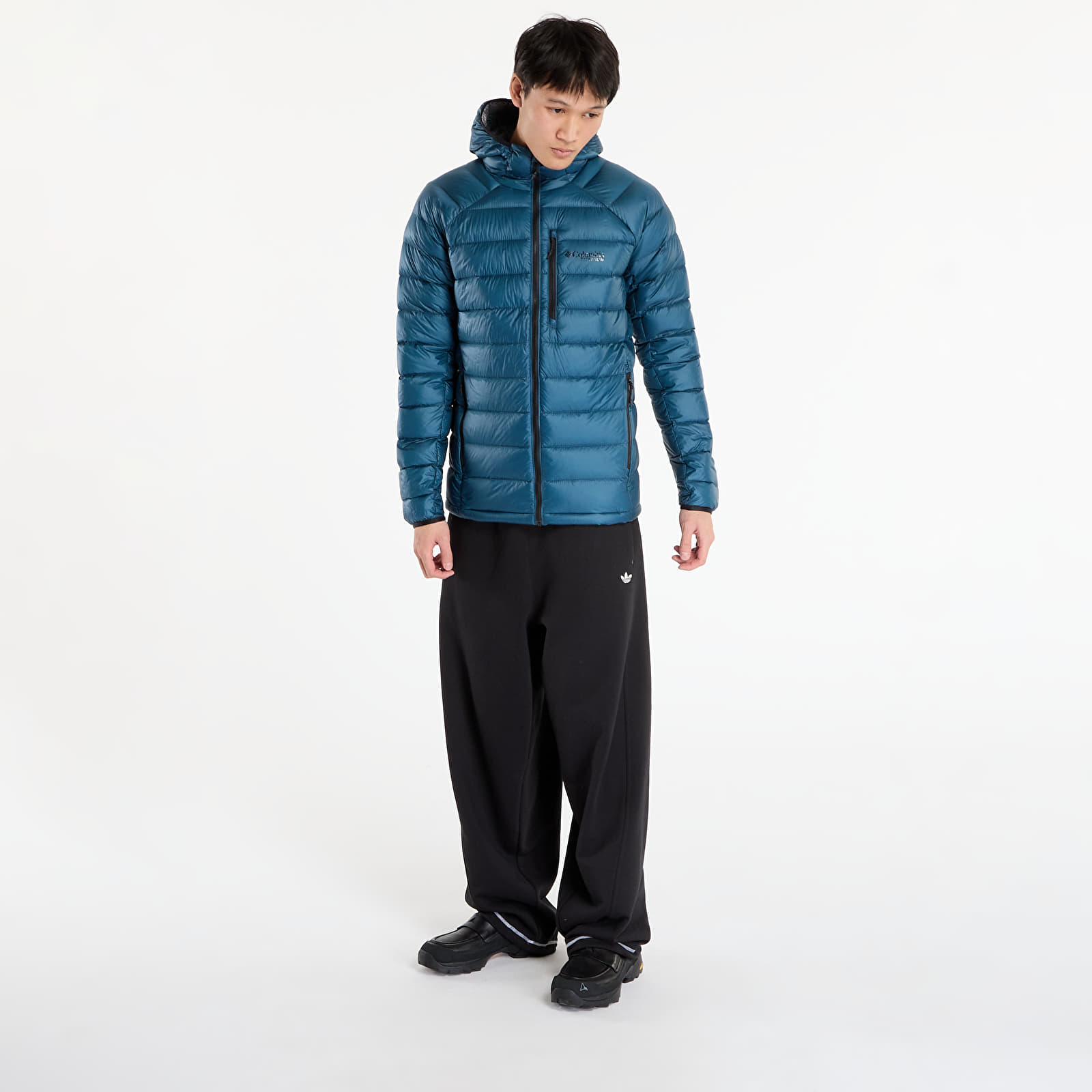 Chaquetas Columbia Arctic Crest™ Down Hooded Jacket Everblue