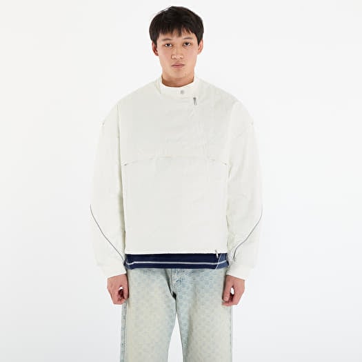 adidas Motor Ave Racer Jacket UNISEX  Off White/ Black