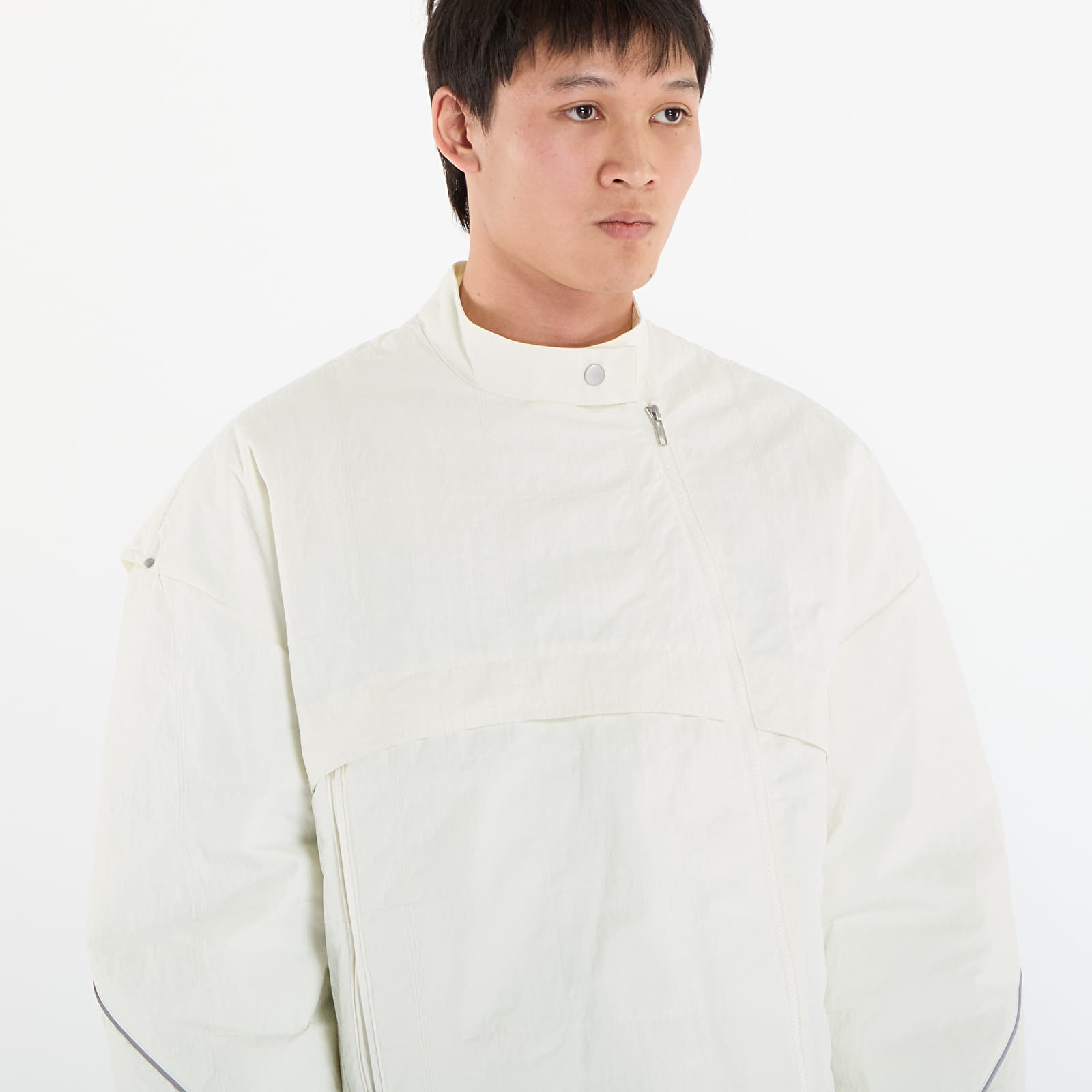Jackets adidas Motor Ave Racer Jacket UNISEX Off White/ Black