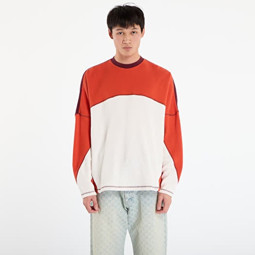 Pullover adidas La Cienega LS Sports Long-Sleeve Top UNISEX Off White