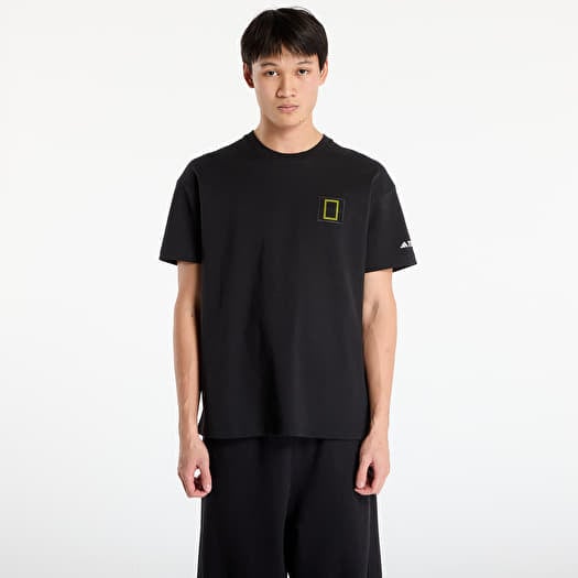 T-särk adidas National Geographic Graphic Short Sleeve T-Shirt Black/ White