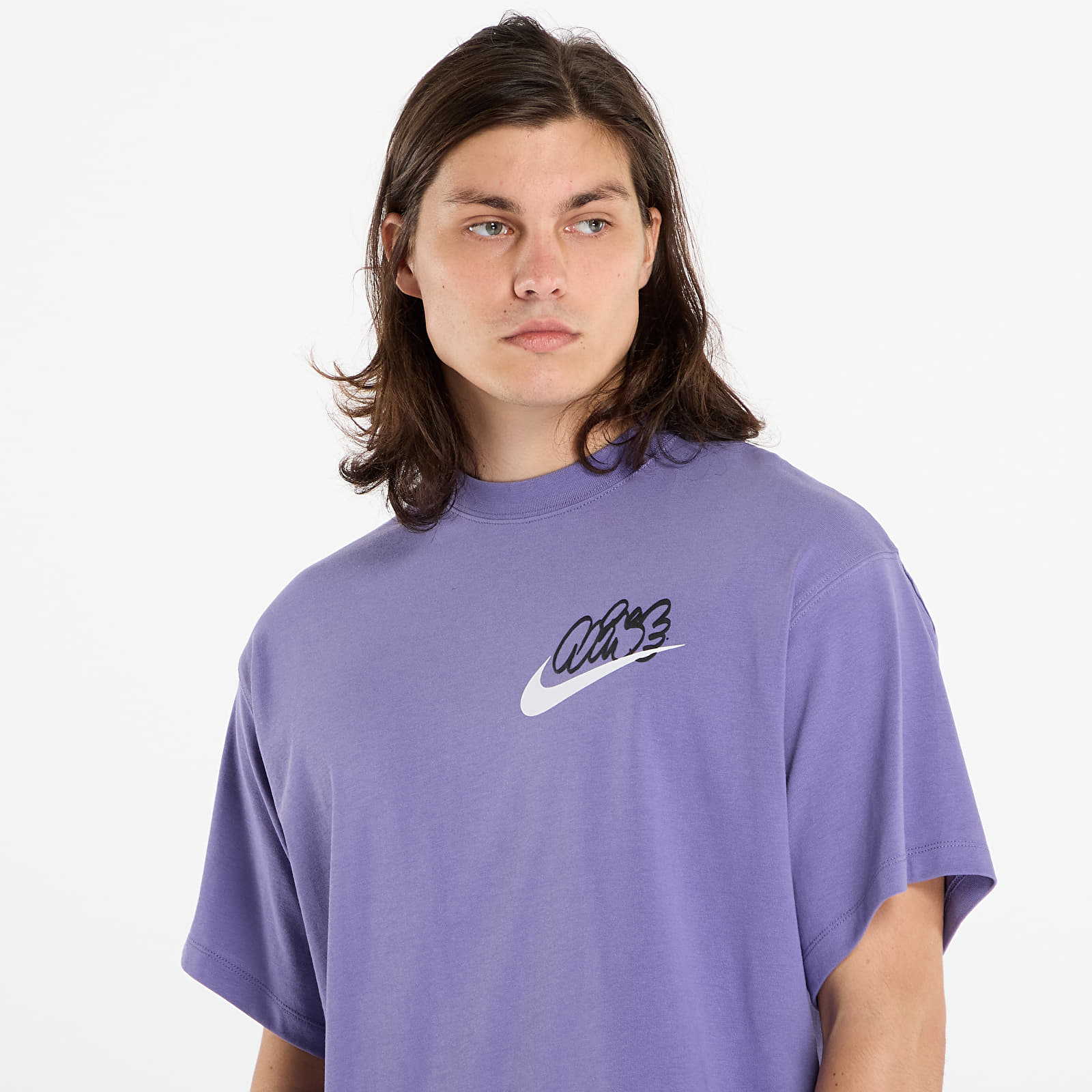 Moške majice Nike Solo Swoosh Men's T-Shirt Dusty Amethyst