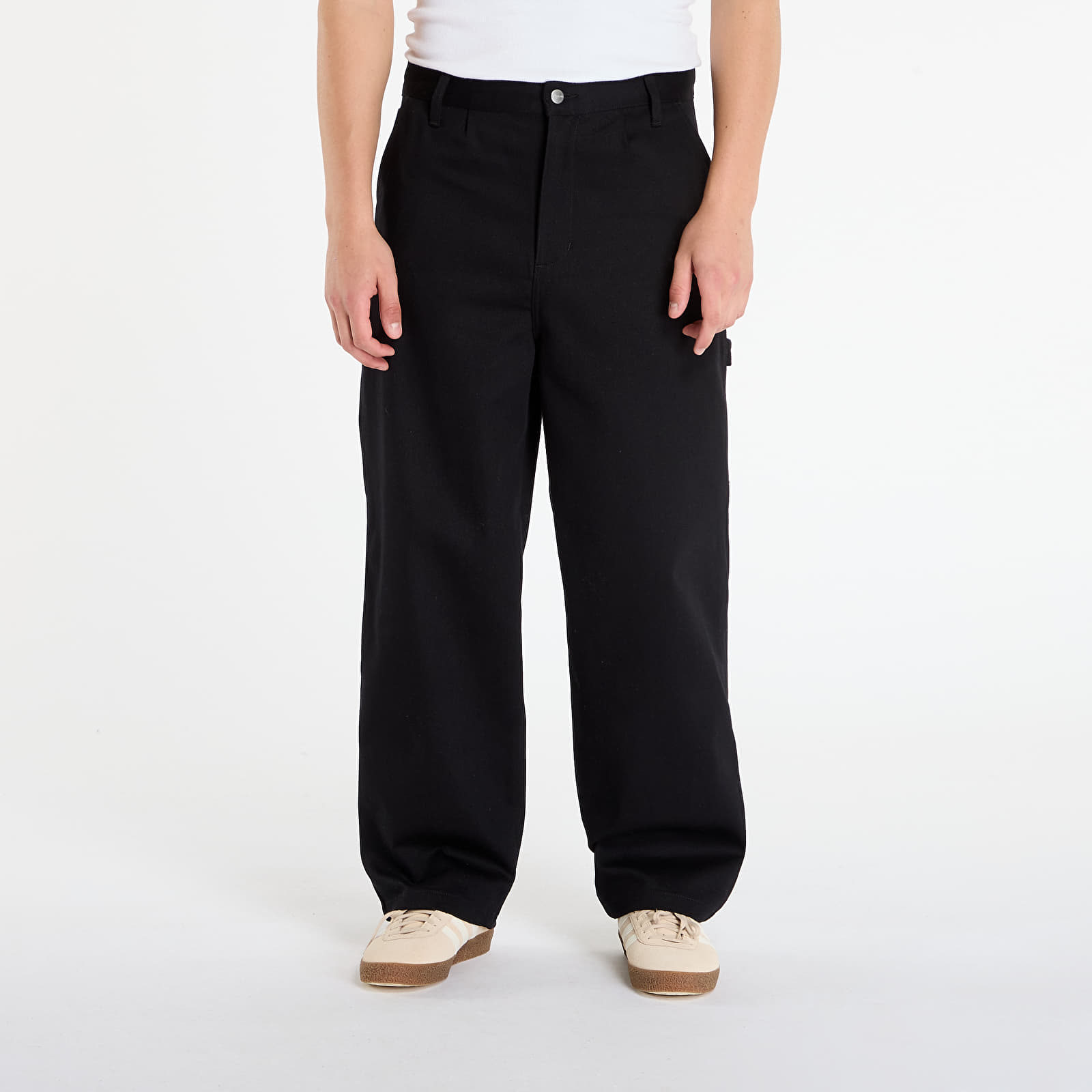 Džíny Carhartt WIP Holden Pant Black Rigid