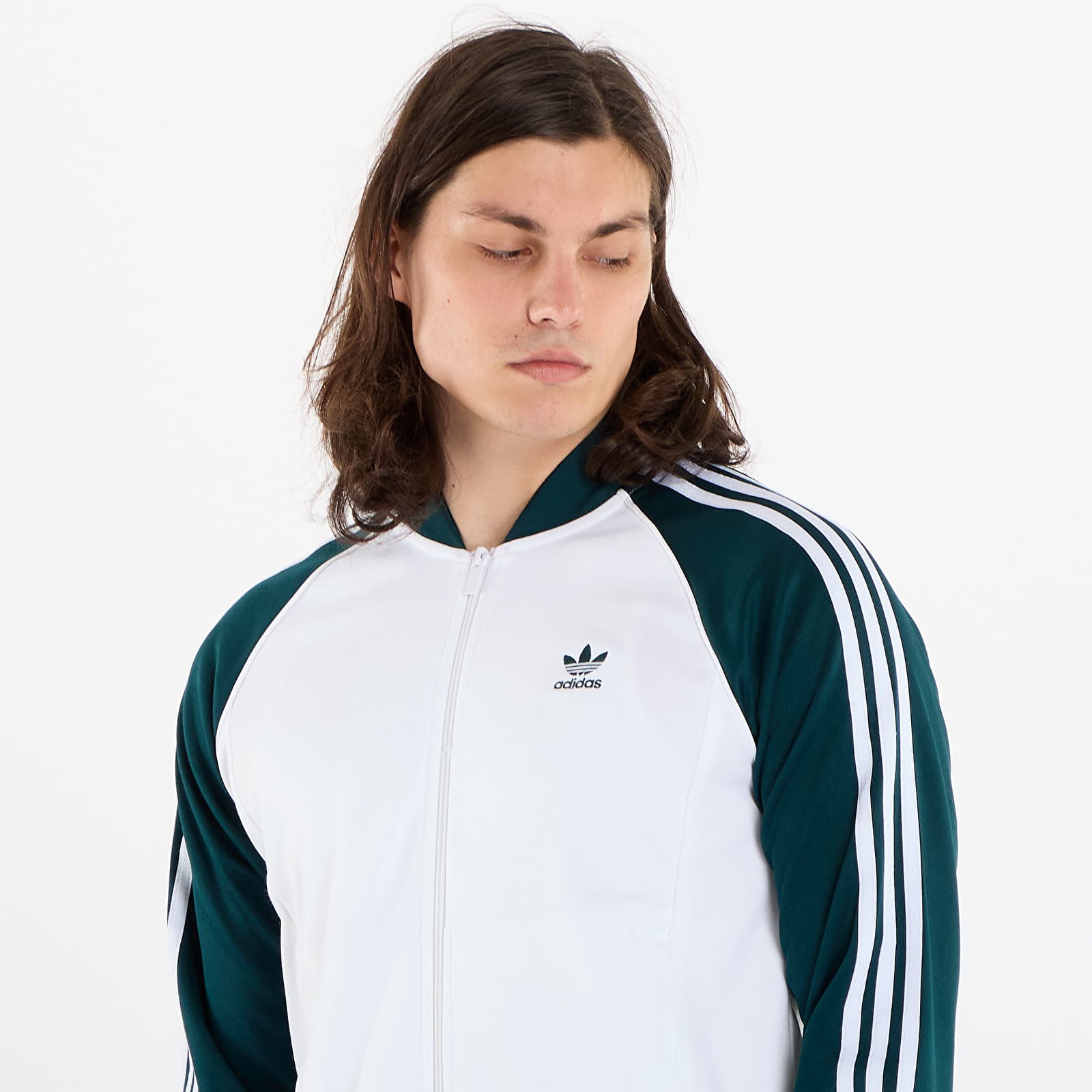 Hettegensere for menn adidas Adicolor Classics SST Track Jacket White