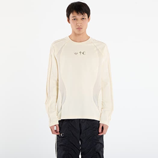 adidas x Thug Club Teamgeist T-Shirt Ls Cream White/ Silver Met.
