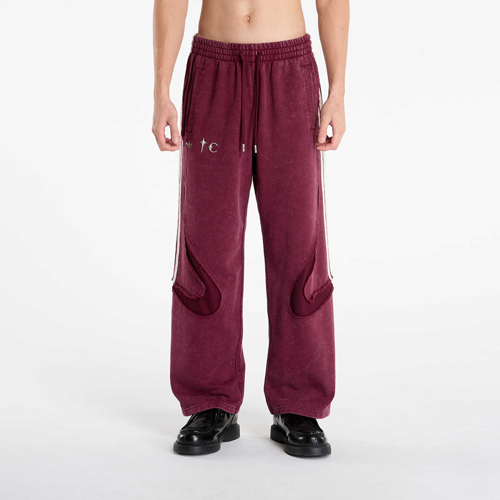 Pants adidas x Thug Club Teamgeist Sweat Joggers Maroon/ Silver Met.