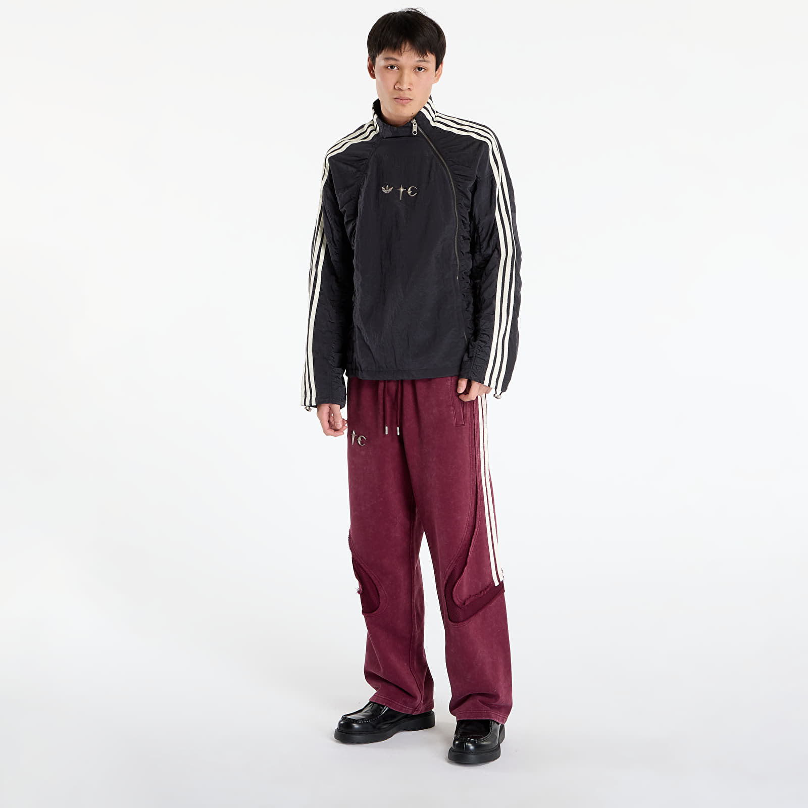 Pants adidas x Thug Club Teamgeist Sweat Joggers Maroon/ Silver Met.