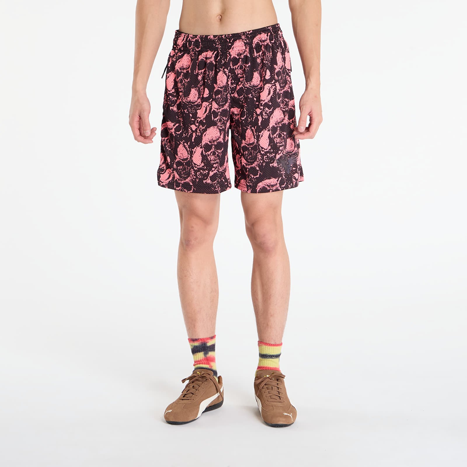 Pantaloni scurți Puma LaMelo World Tour-nament AOP 7 Short Sun Struck/ Aop S