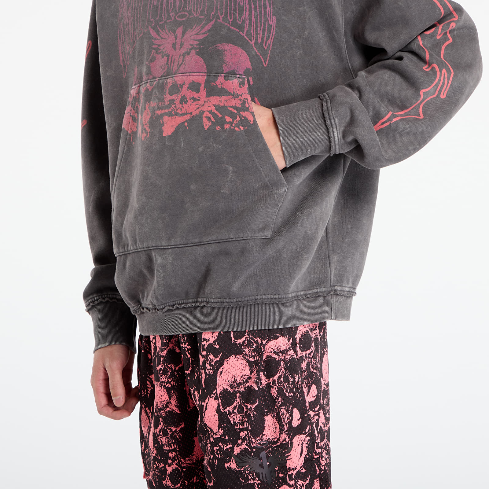 Hettegensere og sweatshirts Puma LaMelo World Tour-nament Hoodie Dusky Gray