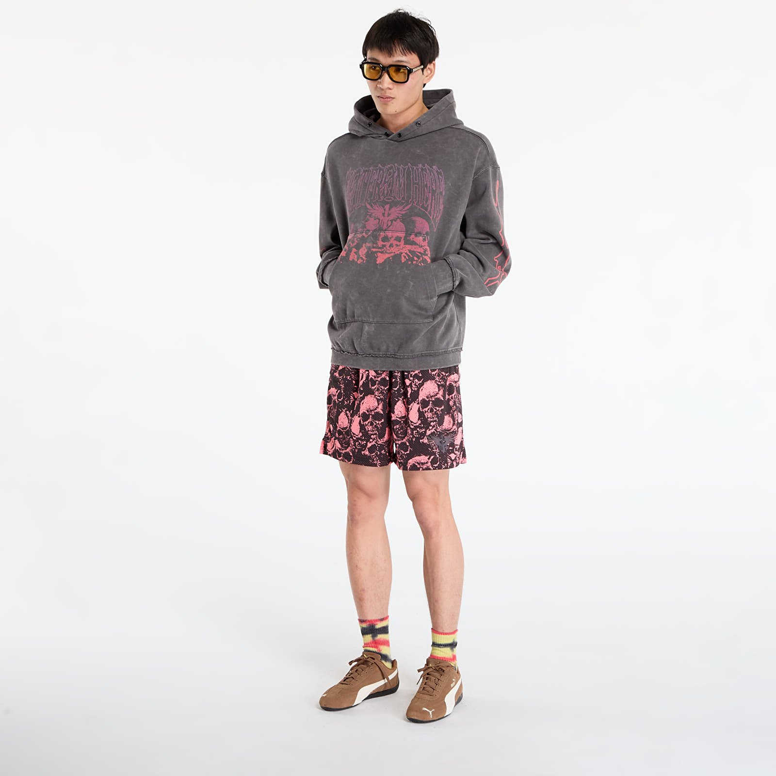 Hettegensere og sweatshirts Puma LaMelo World Tour-nament Hoodie Dusky Gray