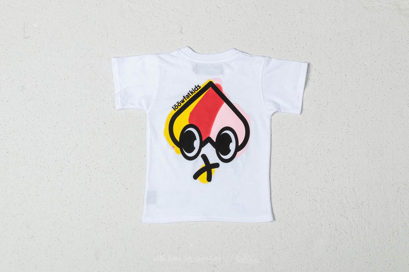 Dětská trička a tílka LoowFAT KIDS Loowe Tee White