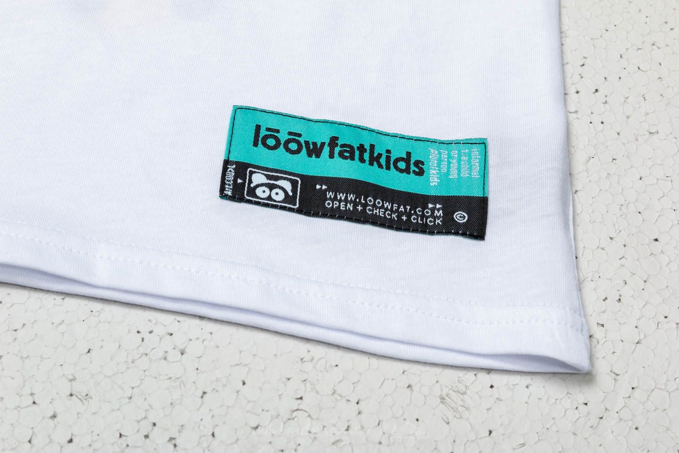 Dětská trička a tílka LoowFAT KIDS Loowe Tee White