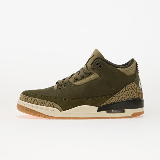 Air Jordan 3 Retro Medium Olive/ Sequoia-Neutral Olive-Sail