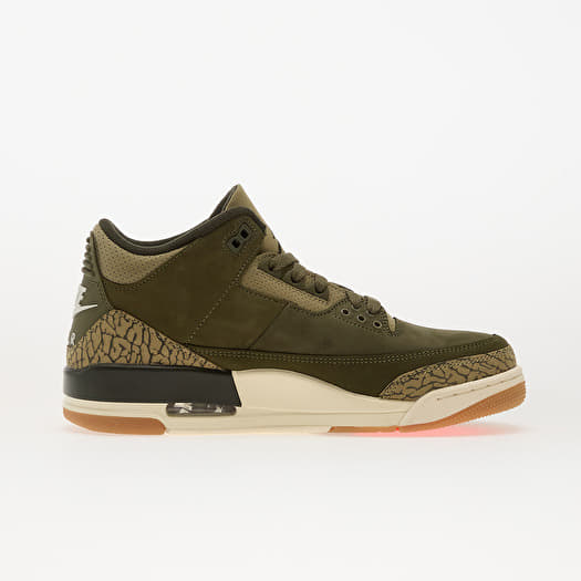 Air Jordan 3 Retro Medium Olive/ Sequoia-Neutral Olive-Sail | Footshop