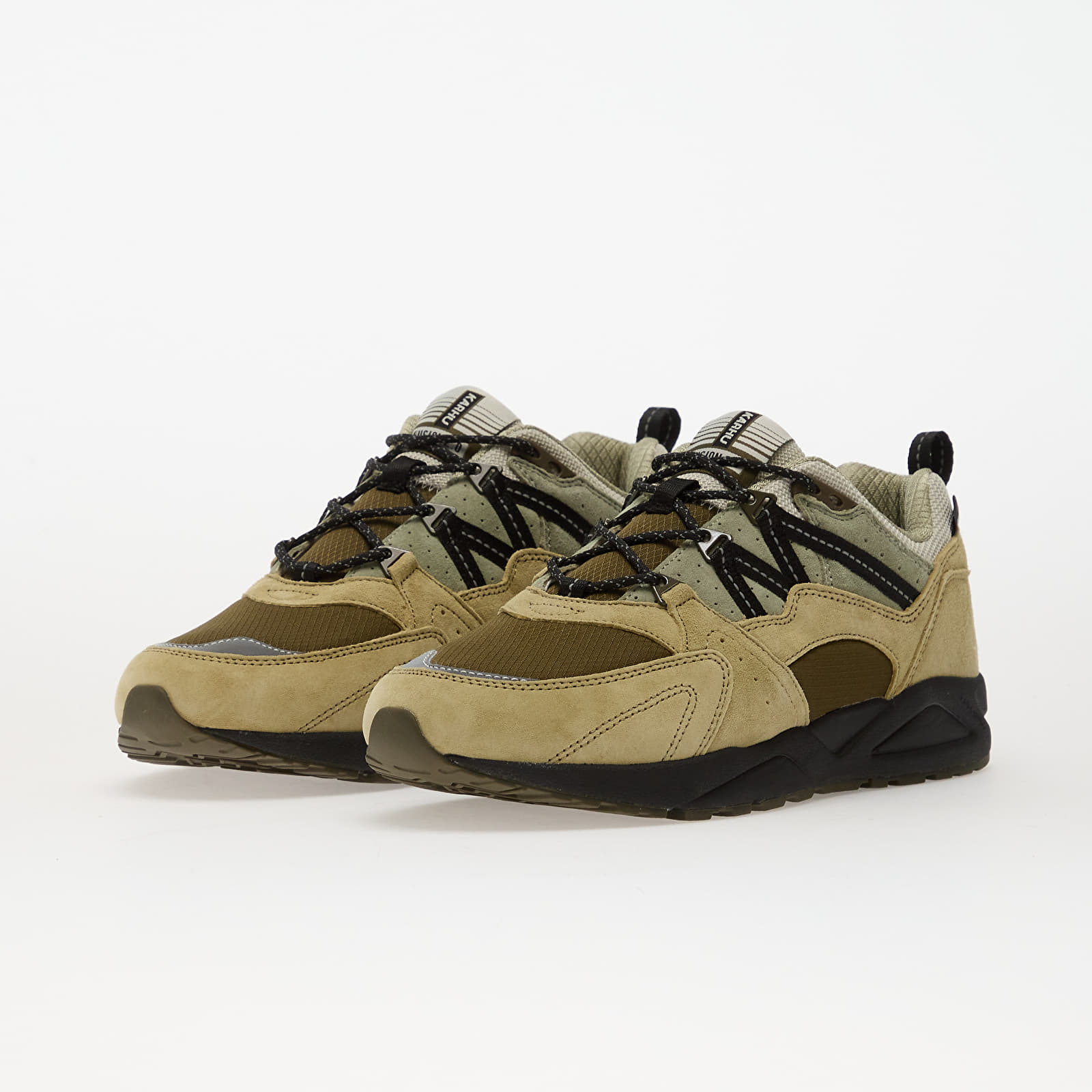 Men's shoes Karhu Fusion 2.0 Pale Olive Green/ Jet Black