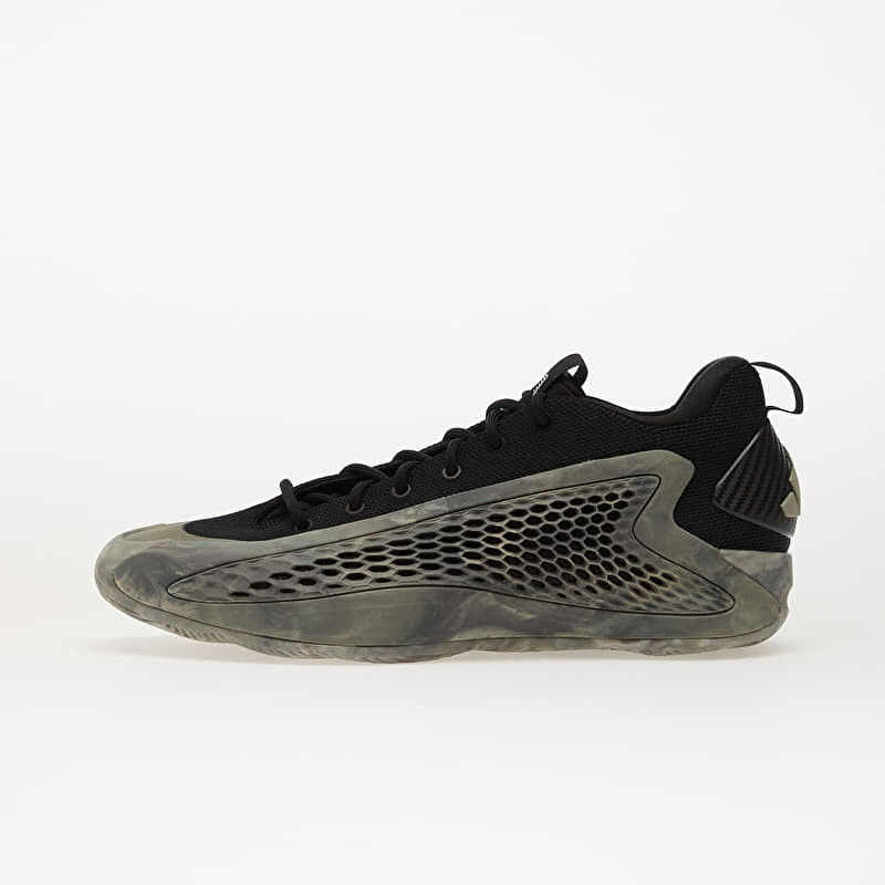 adidas Anthony Edwards 1 Low Silver Pebble/ Core Black/ Wonder Beige