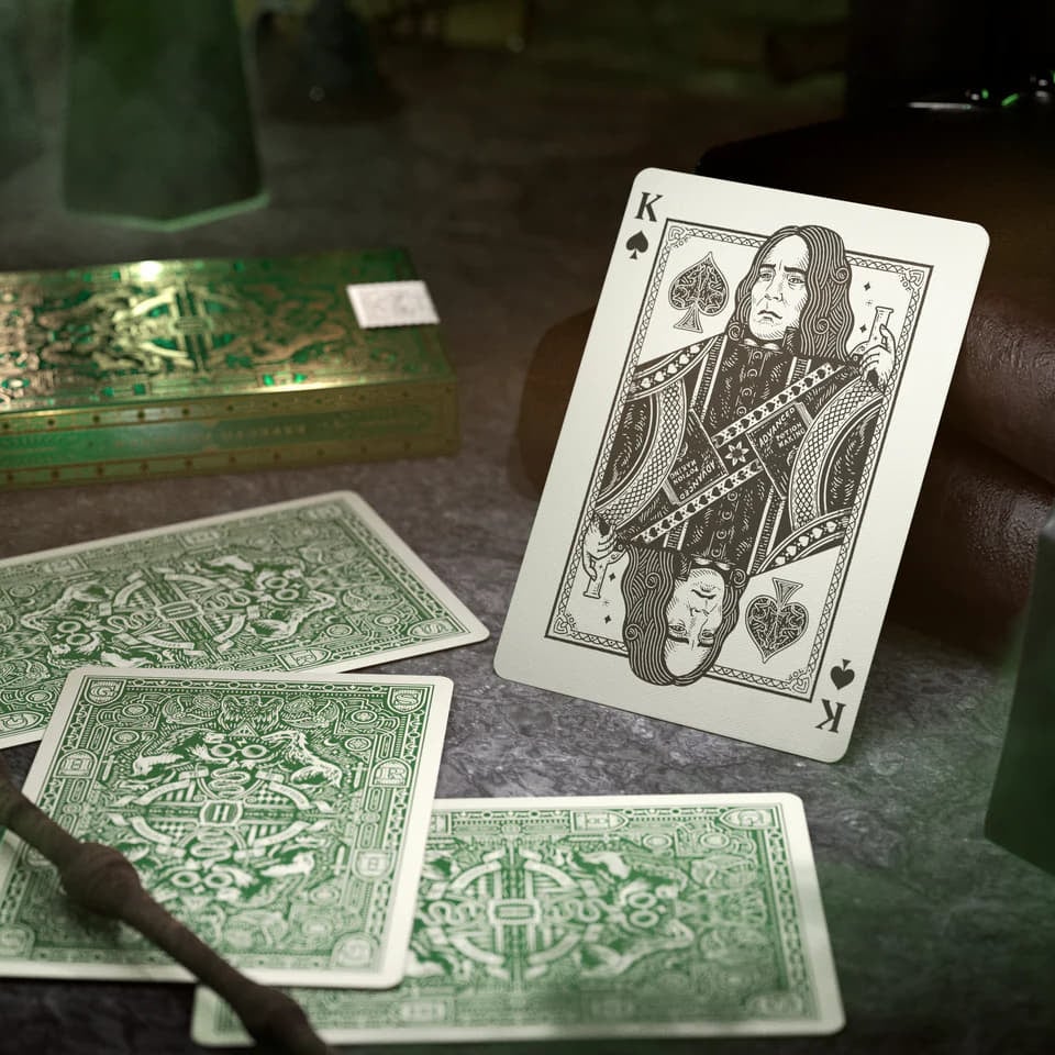 Andra accessoarer Harry Potter Playing Cards Theory11 Slytherin