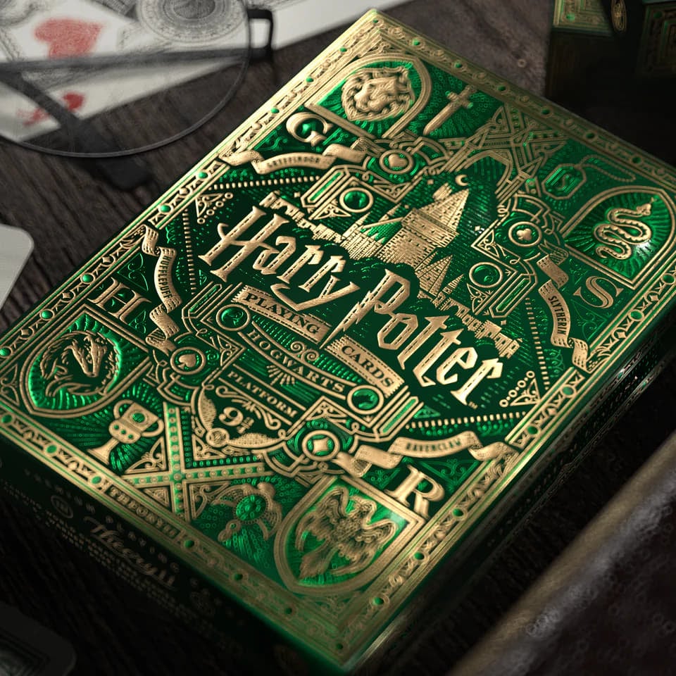 Andra accessoarer Harry Potter Playing Cards Theory11 Slytherin