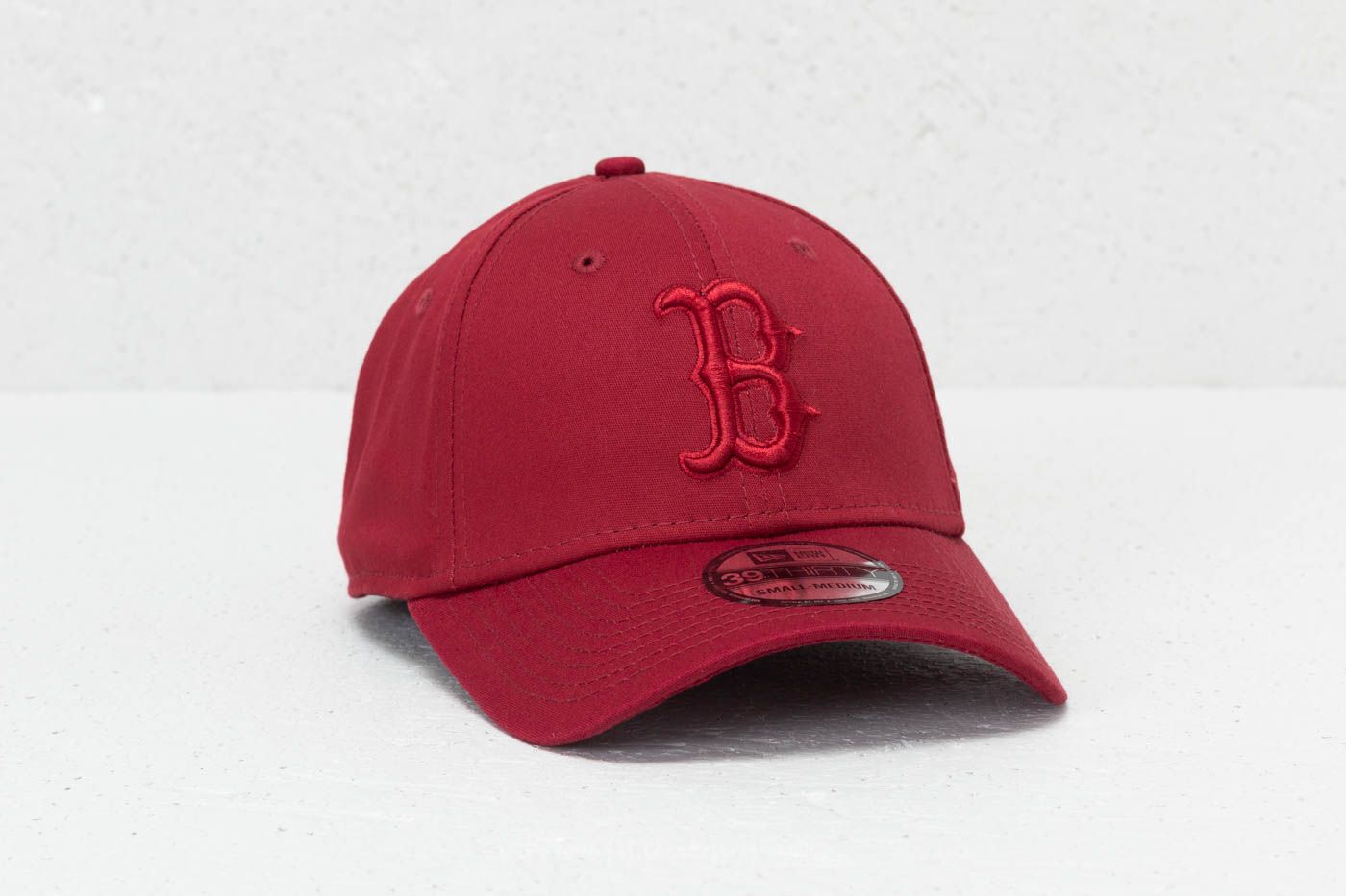 Caps New Era 39Thirty MLB League Essential Boston Red Sox Cap Cardinal