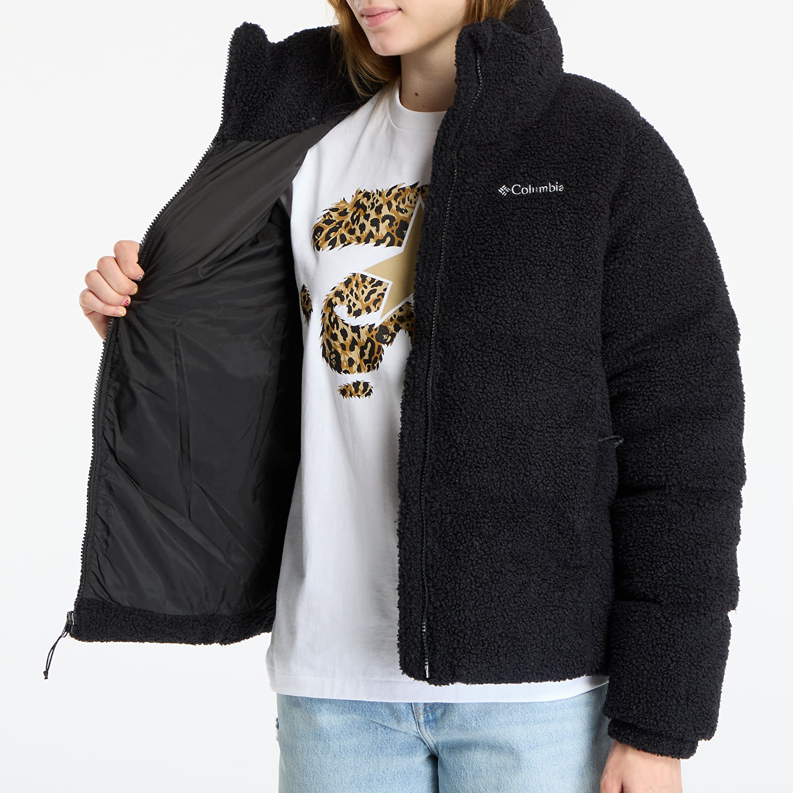 Bundy Columbia Puffect™ Sherpa Jacket Black