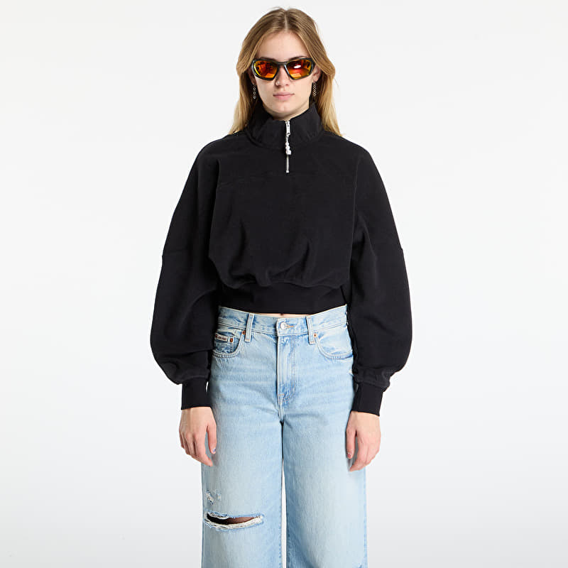 Світшот Jordan Flight Fleece Women's Quarter-Zip Top Black/ Black