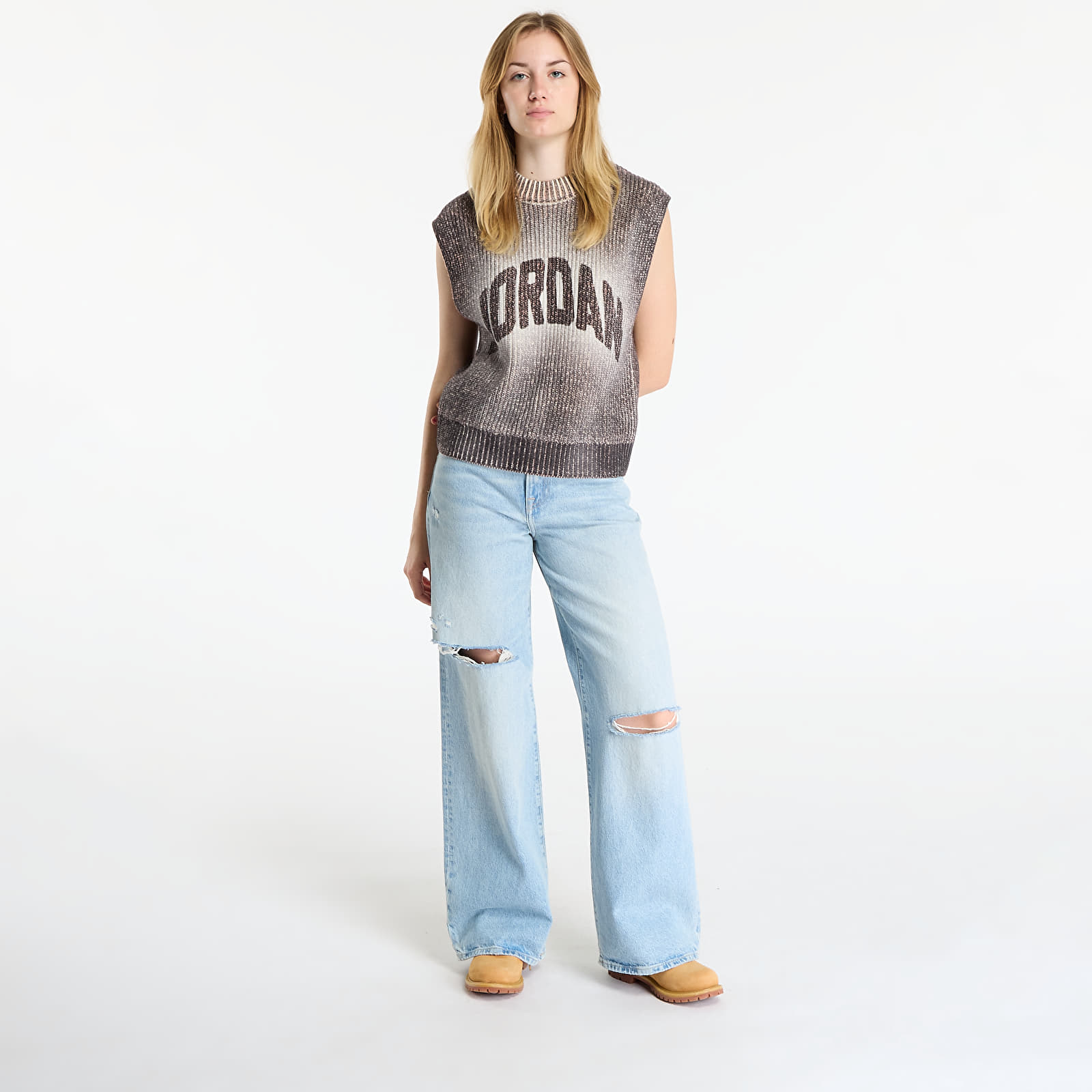 Vests Jordan Flight Women's Knit Vest Off Noir