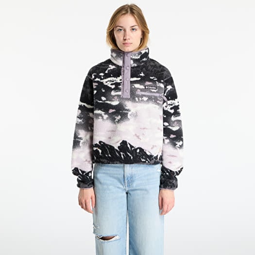 Columbia Helvetia™ II Printed Cropped Half Snap Shale Purple Sisters/ Shale Purple