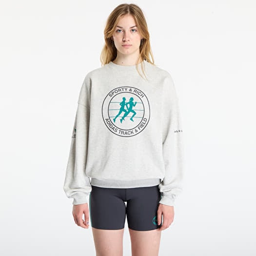 adidas Sporty & Rich Sweatshirt Light Grey Heather