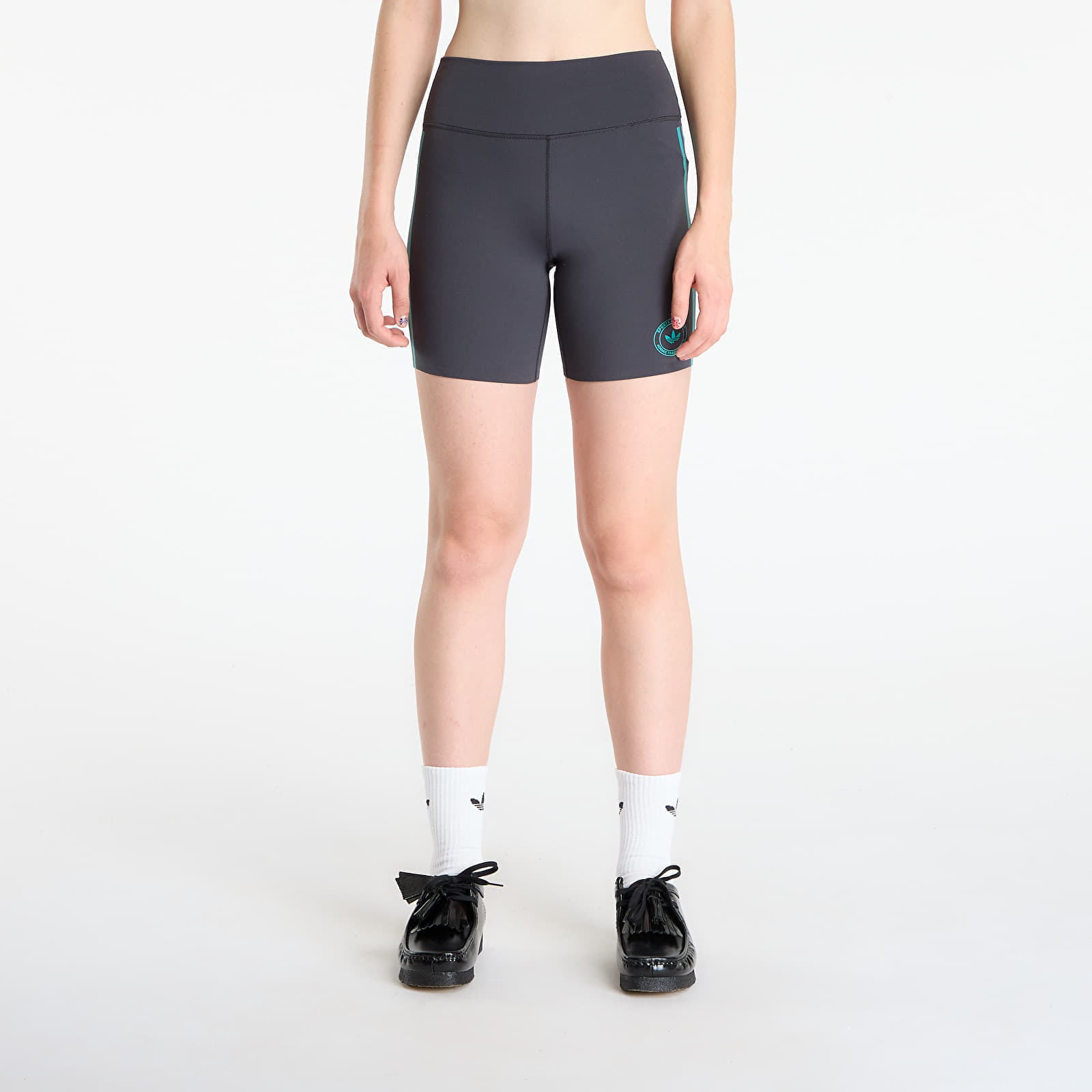 Colanți adidas Sporty & Rich Short Legging Carbon M