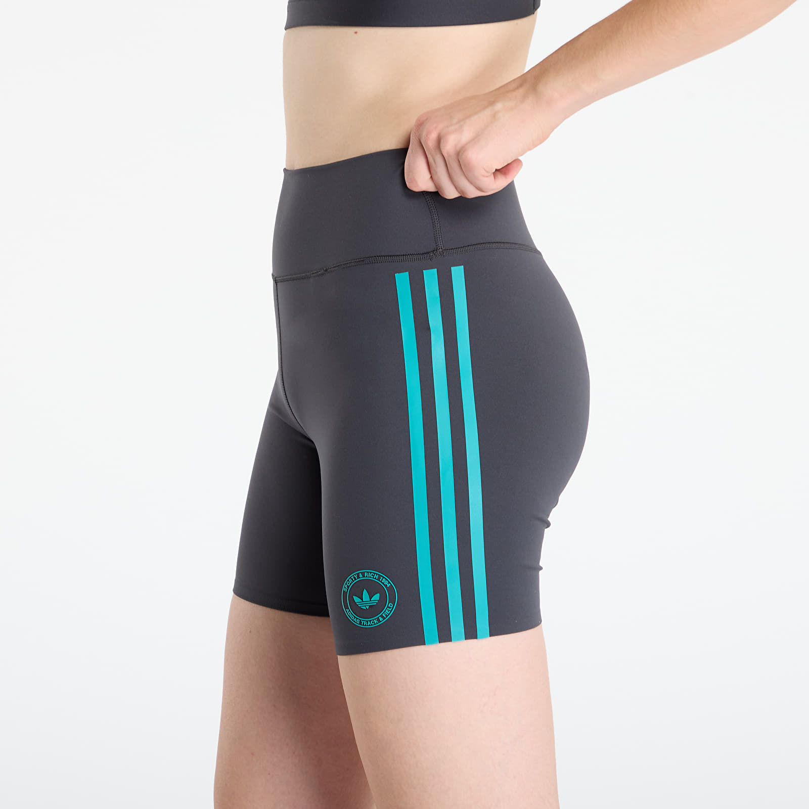 Pajkice  adidas Sporty & Rich Short Legging Carbon