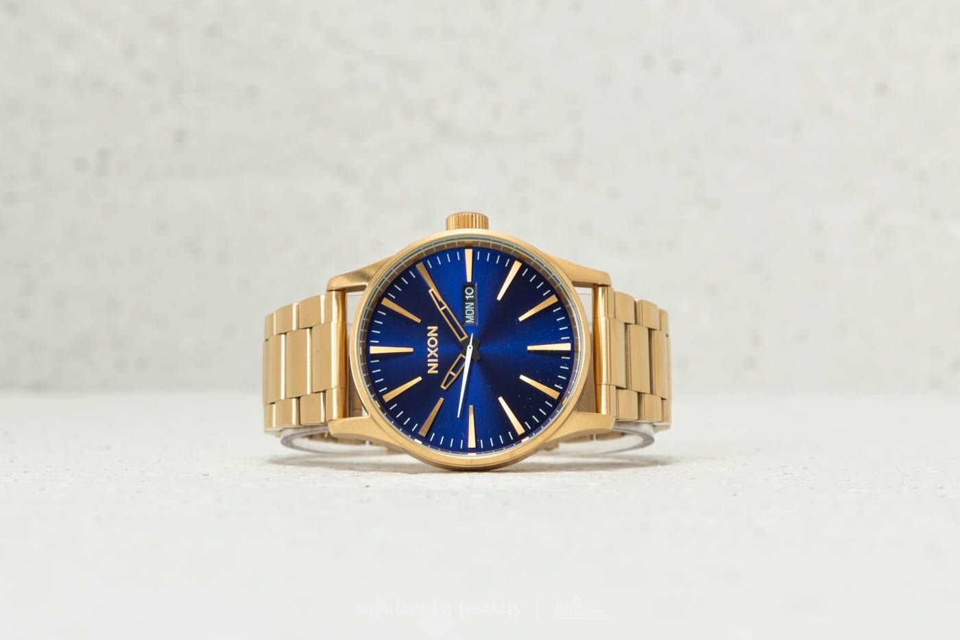 Watches Nixon Sentry SS All Gold/ Blue Sunray