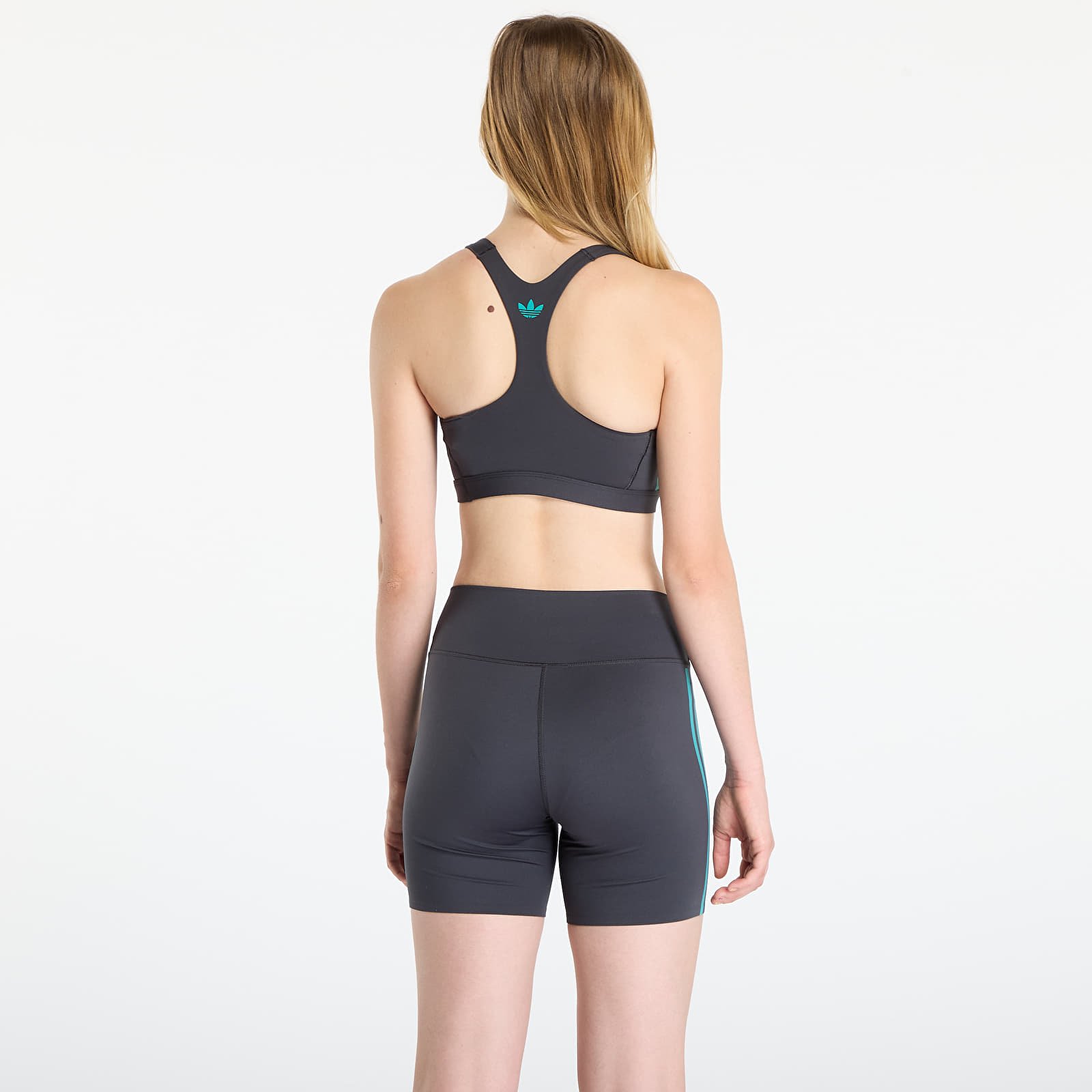 Modrčki adidas Sporty & Rich Bralette Carbon