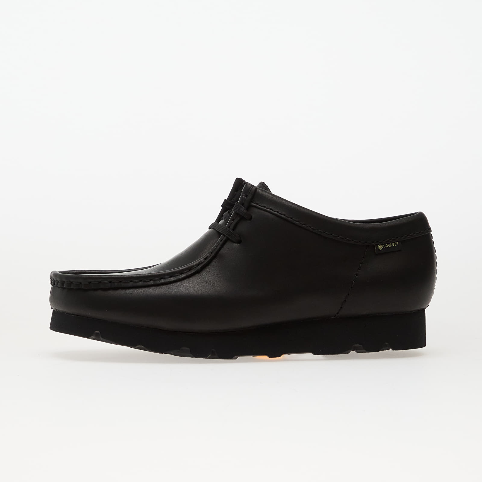 Herresko Clarks Originals WallabeeGTX Blk/Black Lea