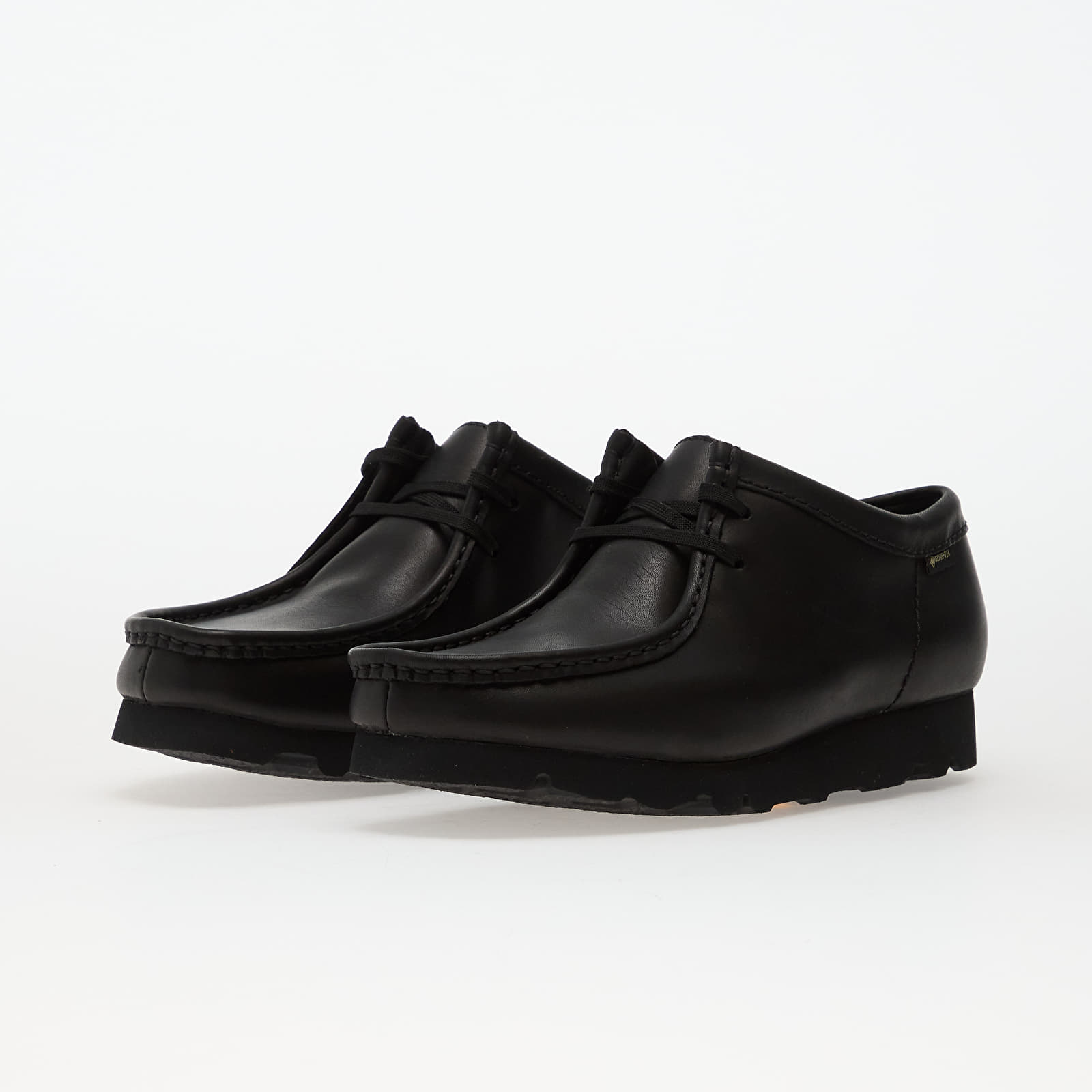 Herresko Clarks Originals WallabeeGTX Blk/Black Lea