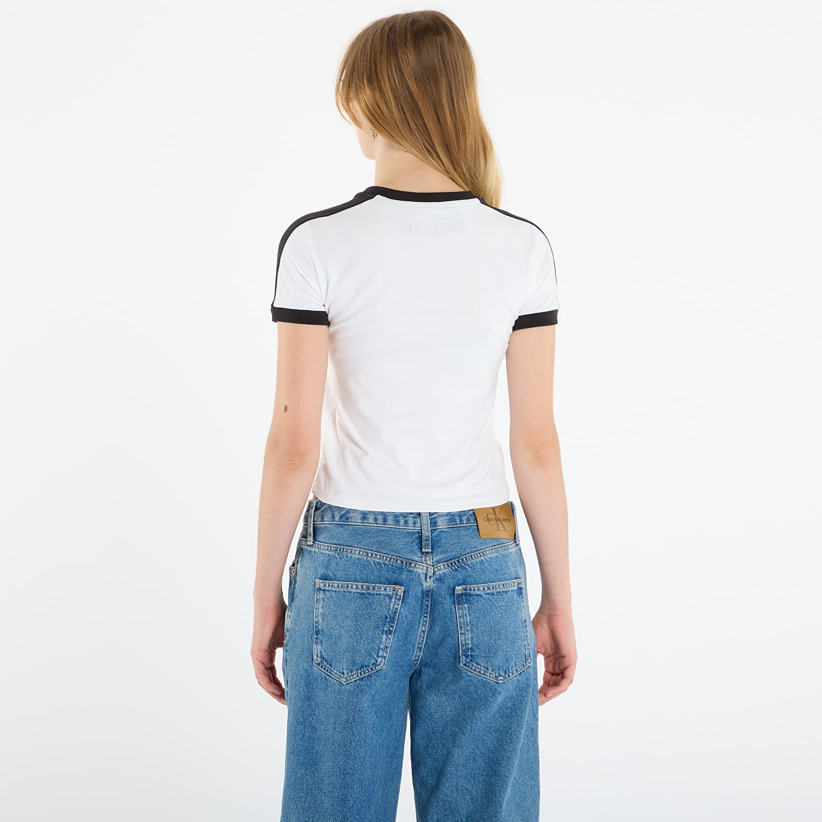 T-skjorter PUMA x FENTY T7 Slim Tee PUMA White