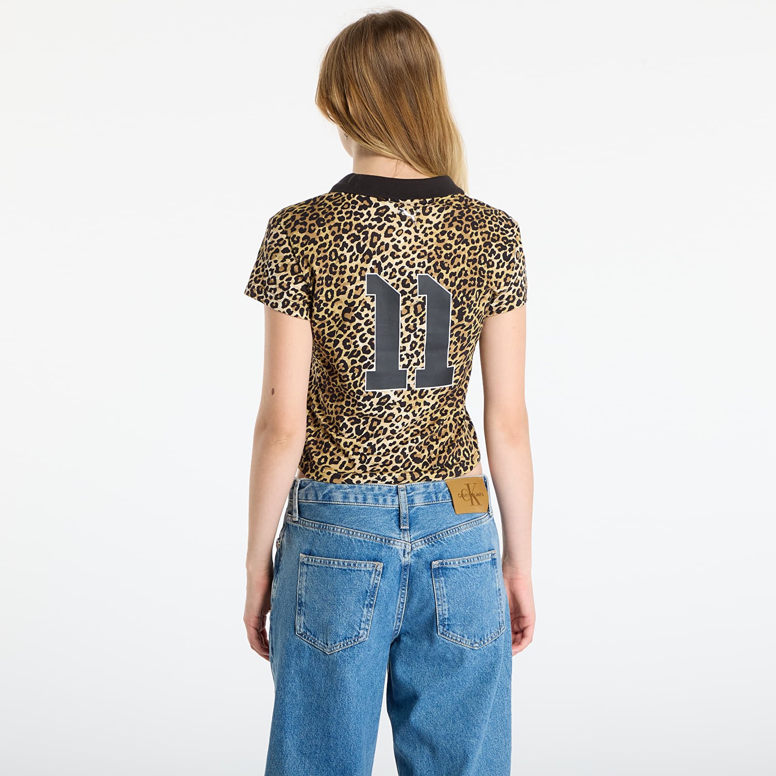 T-skjorter PUMA x A$AP ROCKY Animal Baby Tee Warm Beige/ AOP