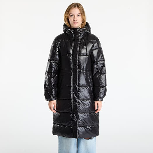 Calvin Klein Jeans Shine Long Puffer Coat Black