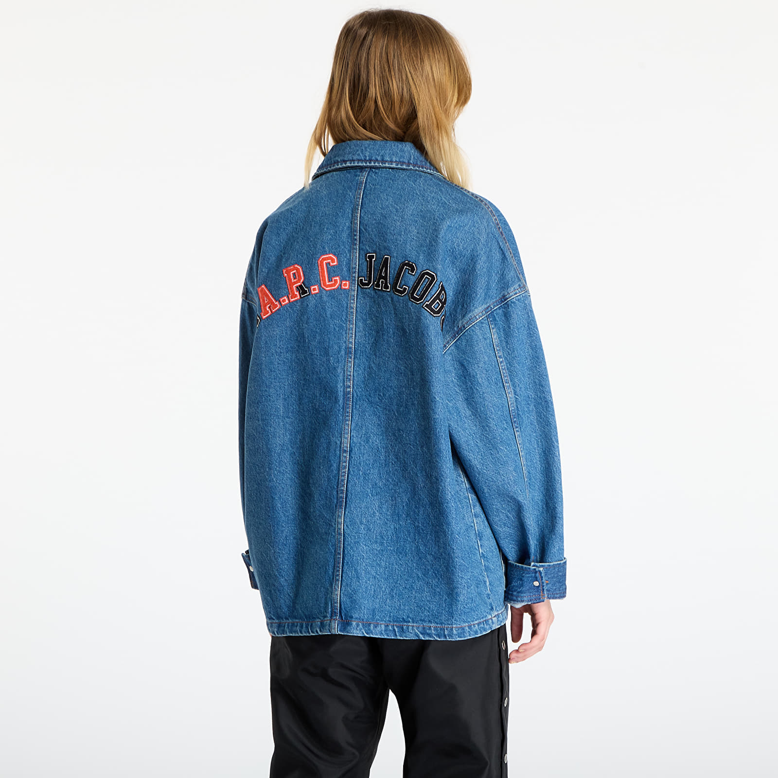Ανδρικά σακάκια A.P.C. x Marc Jacobs UNISEX Jacket Stonewashed Indigo