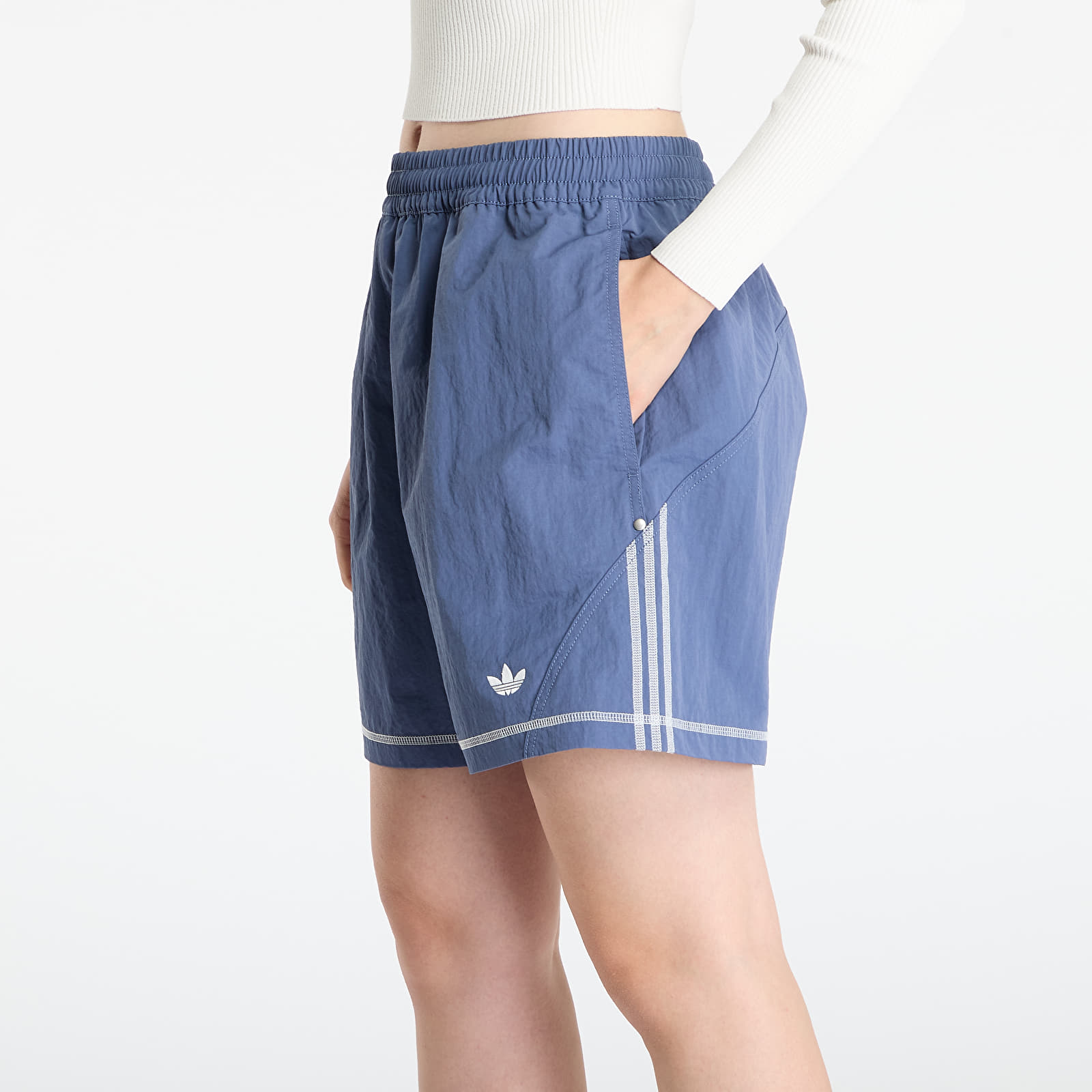 Kraťasy adidas Long Beach Nylon Short UNISEX Preloved Ink