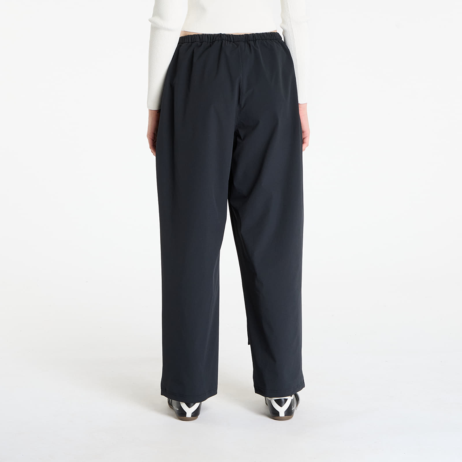 Hlače adidas Ribbon Parachute Tracksuit Bottoms Black